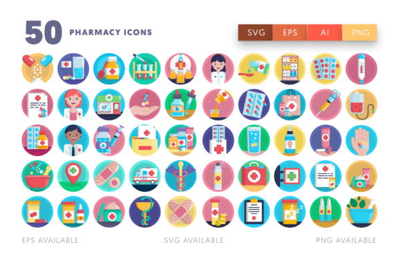 50 Pharmacy Icons That Actually Work for Embroidery Projects