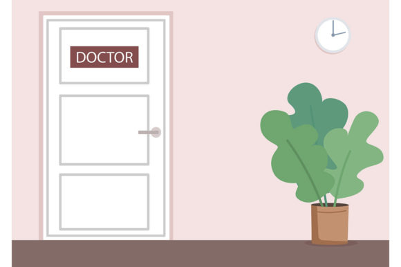 Doctor Office Flat Color Vector Embroidery Review