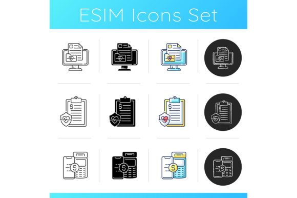 Full-Service Telehealth Platform Icons: A Designer's Review