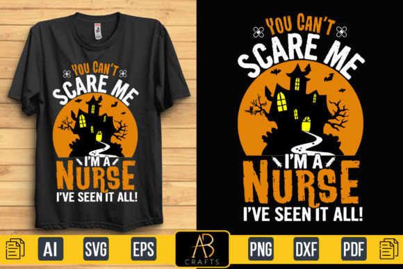 Halloween Typography T-Shirt Design: A Real Embroidery Test
