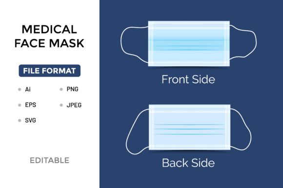Medical Face Mask Illustration