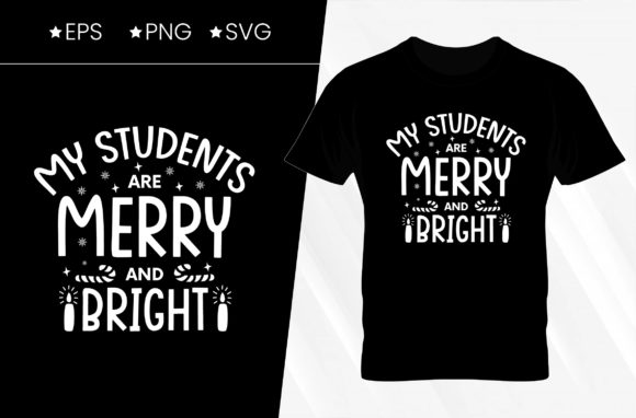 My Students Are Merry Christmas T-shirt: A Designer’s Review