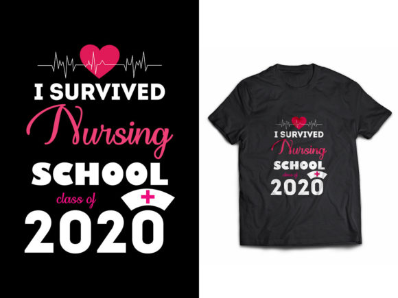 Nursing School Class of 2020 Embroidery Design Review