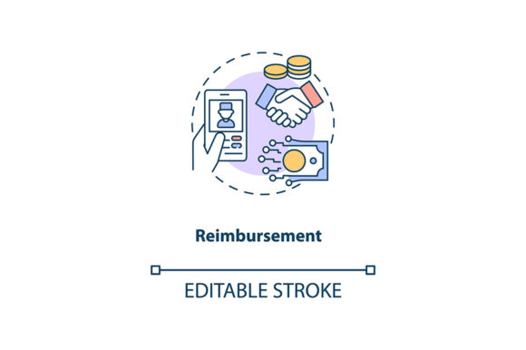 Reimbursement Concept Icon: A Practical Embroidery Review