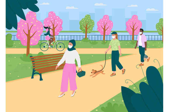 Walk in Spring Park – An Embroidery Designer's Review